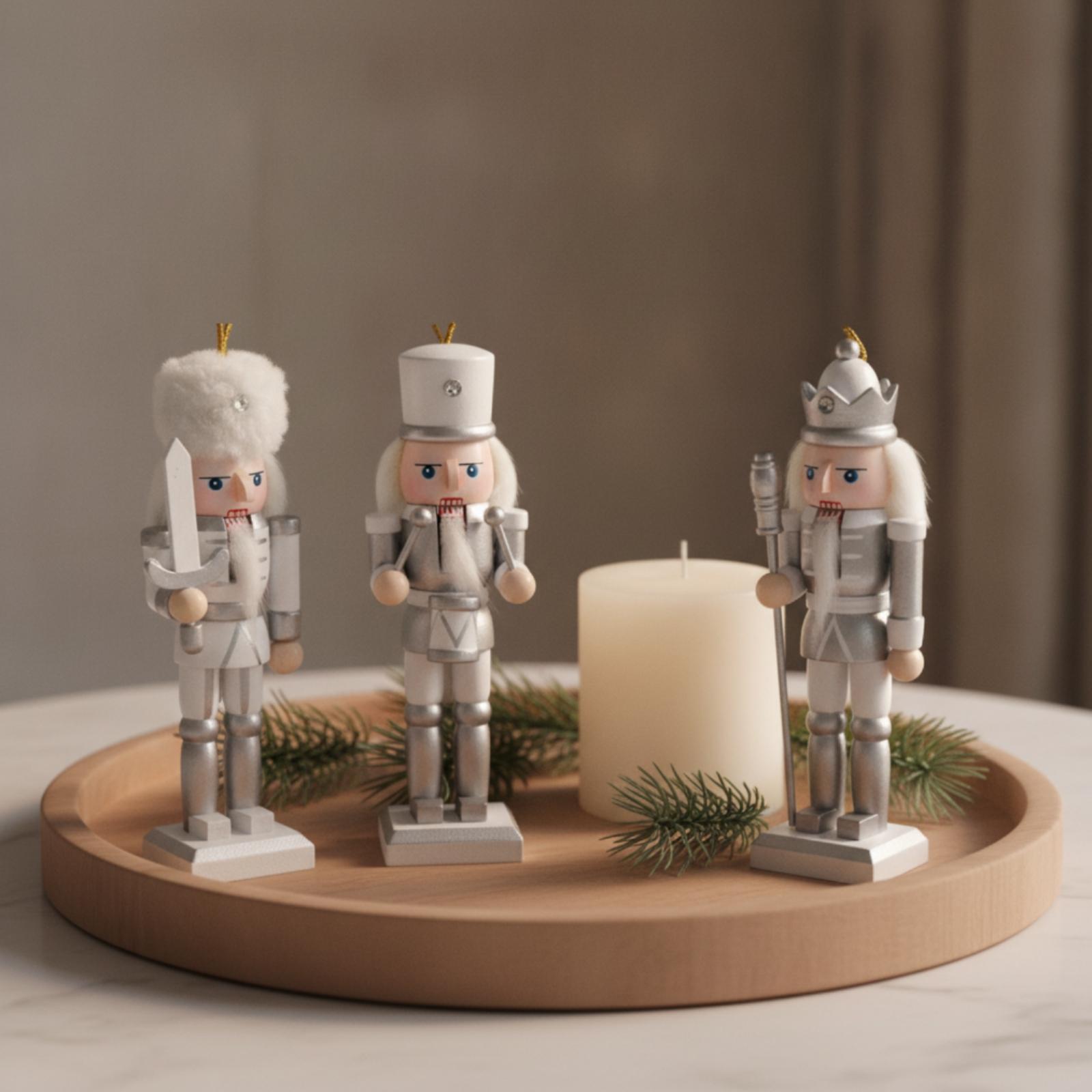 Nutcracker Figurine - Figura de madera de guardia de