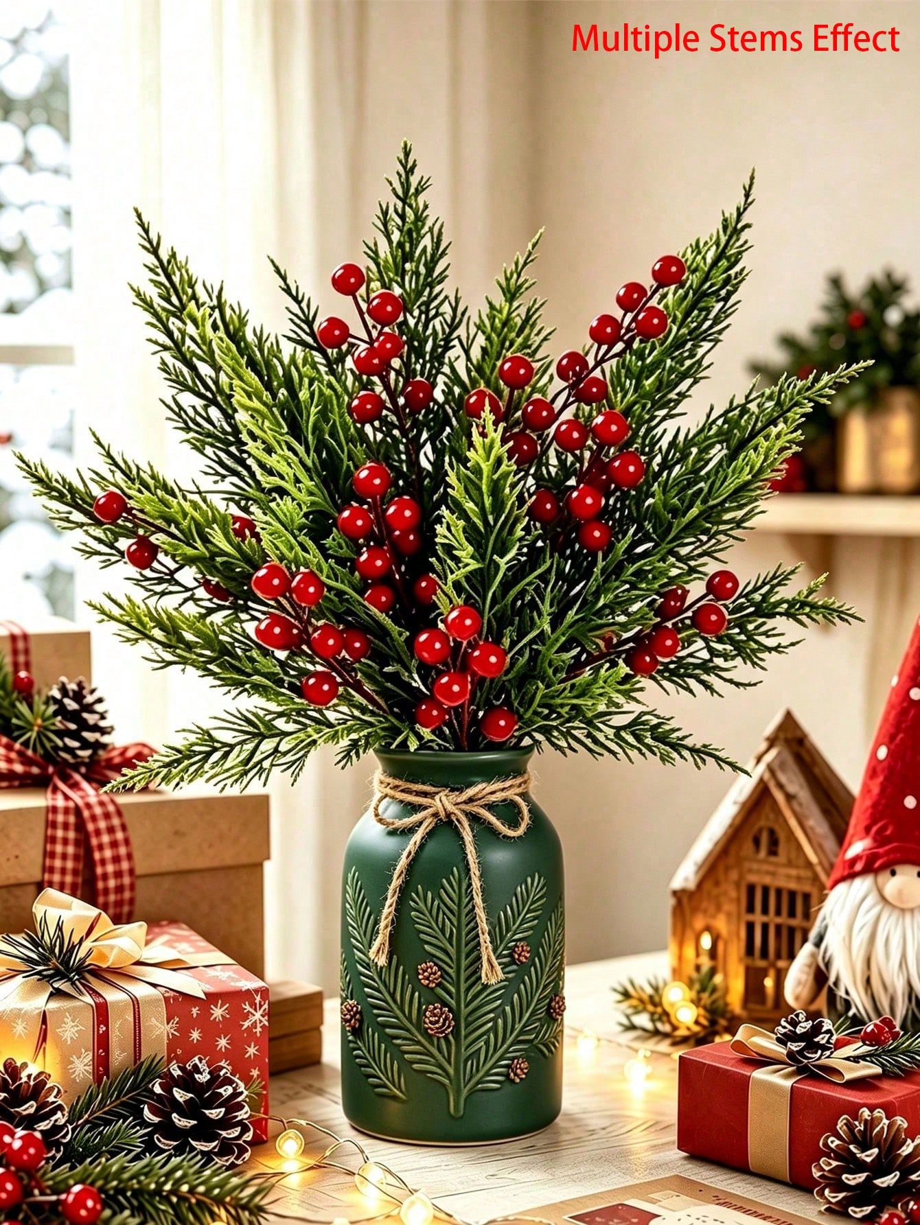 Christmas Tree Artificial - 20 ramas artificiales de pino con