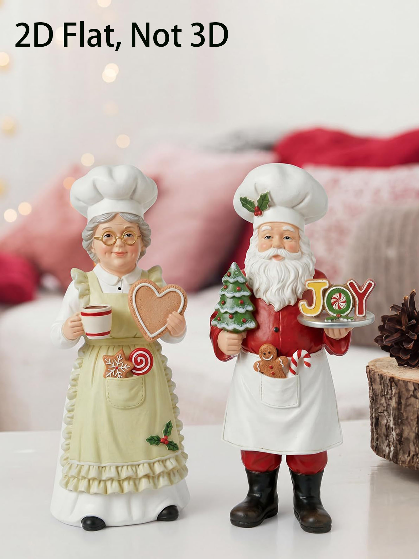 Juego de 2 piezas de adornos n - Nutcracker Figurine reseña y precio