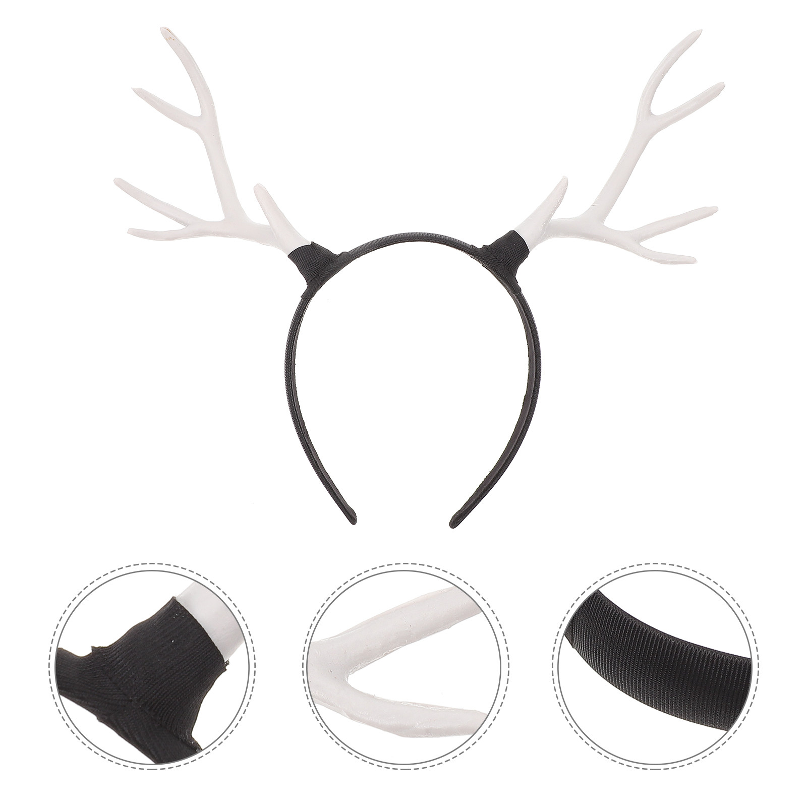 1 unidad: adorable diadema nav - Reindeer Antlers Headband reseña y precio
