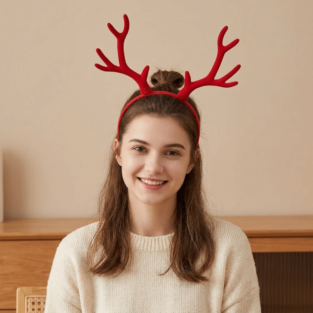 Diadema ligera con forma de as - Reindeer Antlers Headband reseña y precio