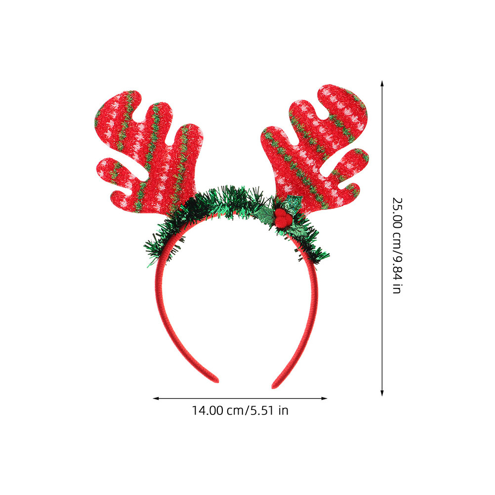 2 Piezas Diadema de Cuernos de - Reindeer Antlers Headband reseña y precio