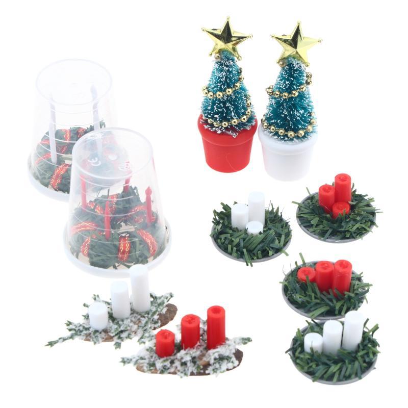! Accesorios para escena navid - Holiday Candle Set reseña y precio