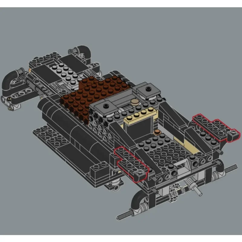 Set de 1060 Piezas de Bloques  - Lego Set Technic reseña y precio
