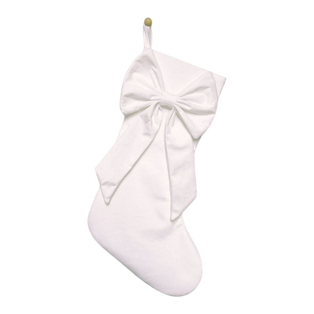 Calcetines navideños con lazo, - Christmas Stocking Hanging reseña y precio