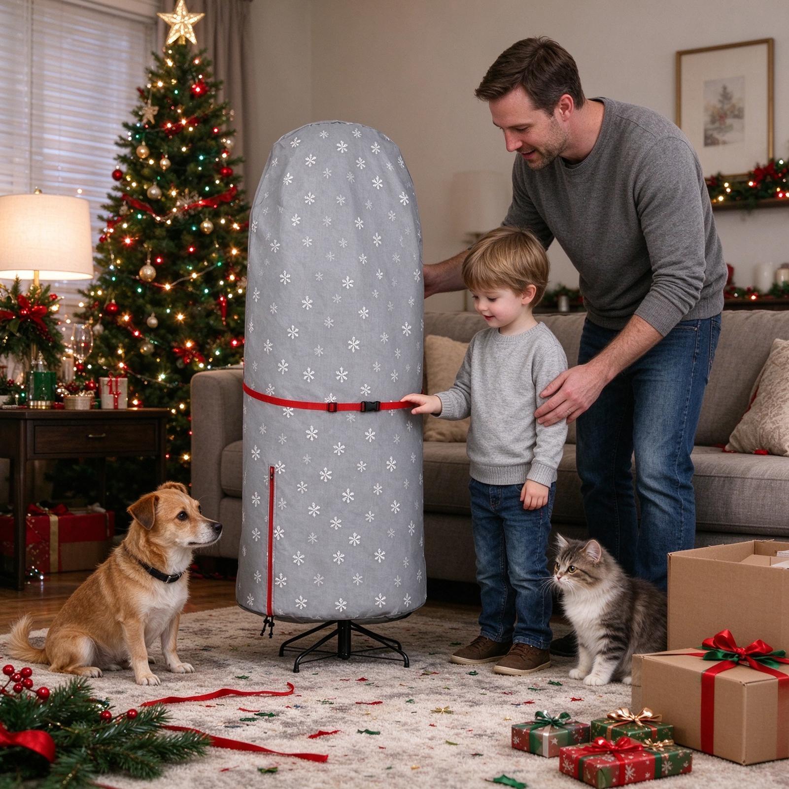 Funda protectora para árbol de - Christmas Tree Artificial reseña y precio