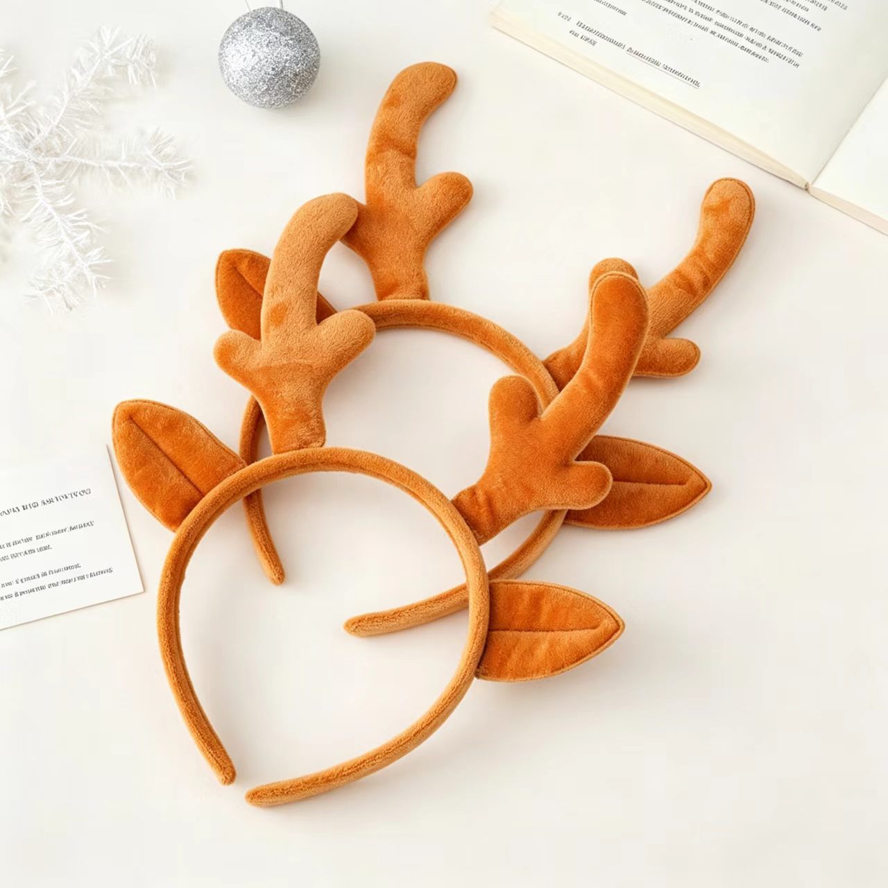 Diadema con astas de reno navi - Reindeer Antlers Headband reseña y precio