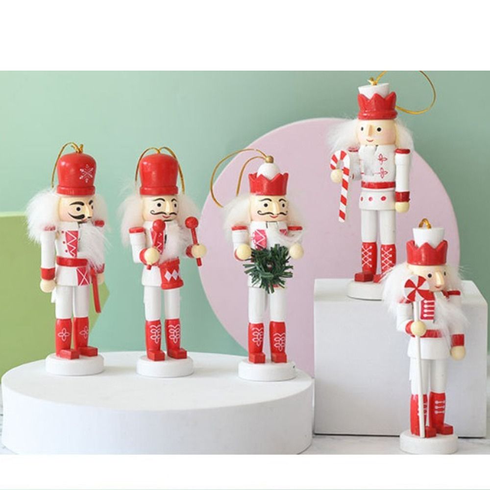 5PCS Feliz Navidad, Cascanuece - Nutcracker Figurine reseña y precio