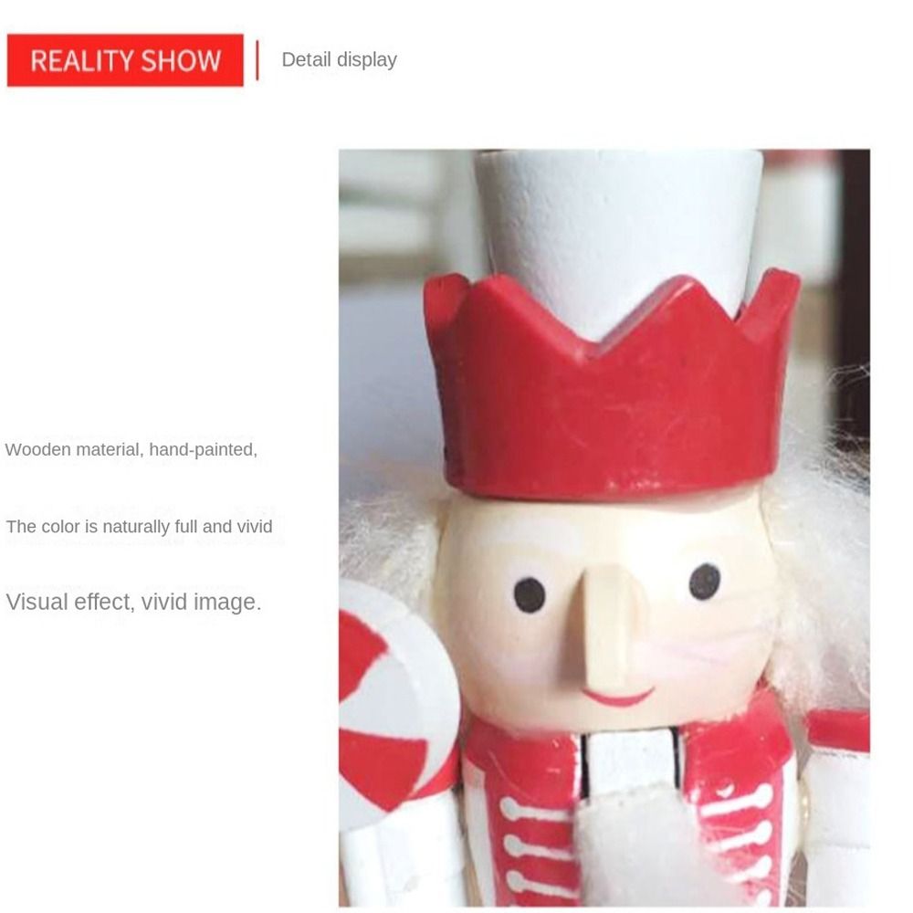 5PCS Feliz Navidad, Cascanuece - Nutcracker Figurine reseña y precio