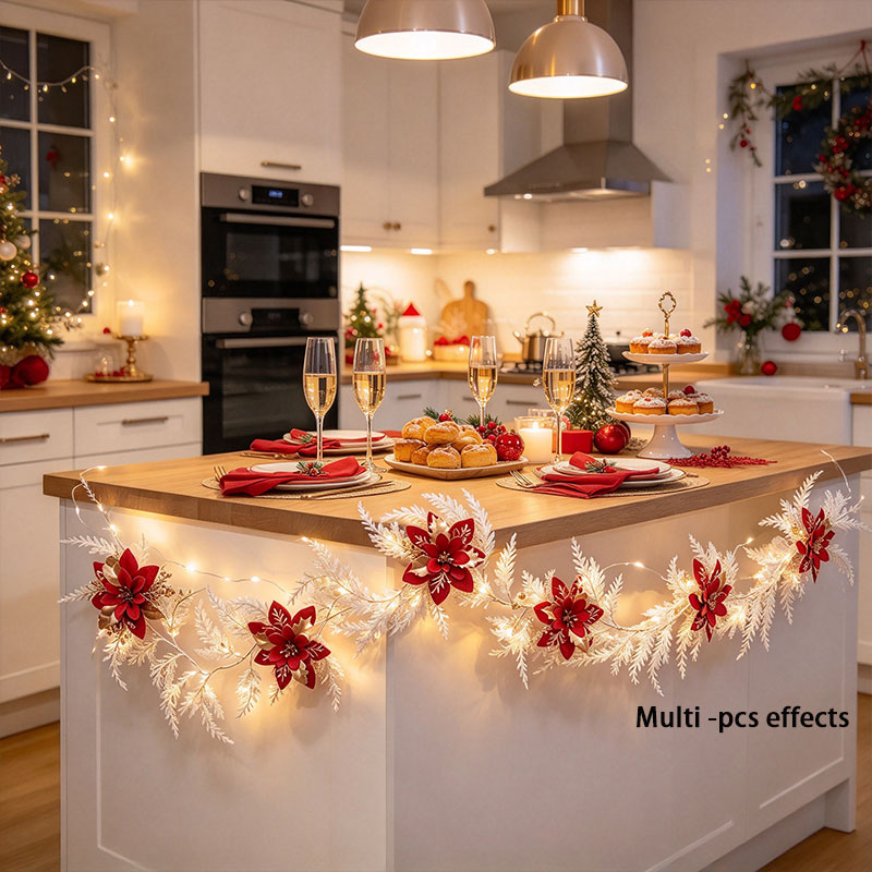 Guirnalda navideña blanca con  - Led Fairy String Lights reseña y precio
