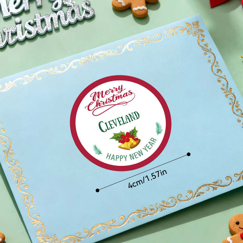 Pegatinas personalizadas de Fe - Christmas Stocking Hanging reseña y precio