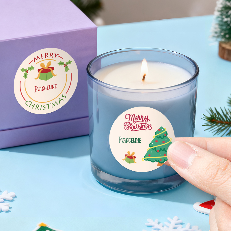 Pegatinas personalizadas de Fe - Christmas Stocking Hanging reseña y precio