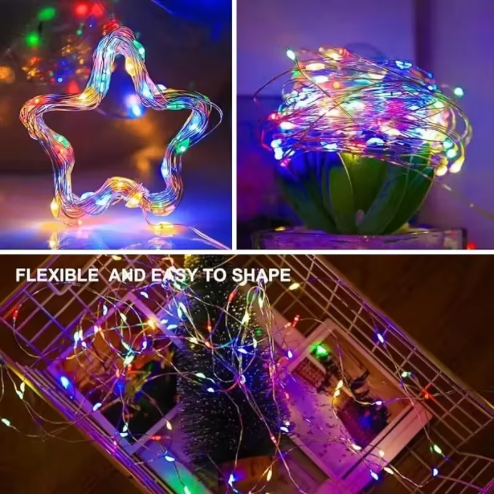 Guirnalda de luces LED con cab - Led Fairy String Lights reseña y precio